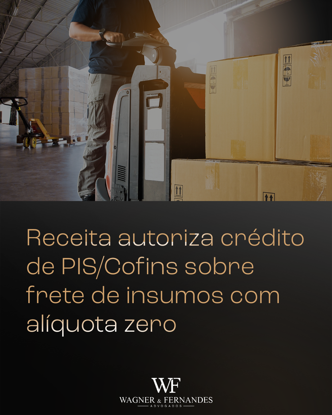 Receita autoriza crédito de PIS/Cofins sobre frete de insumos com alíquota zero